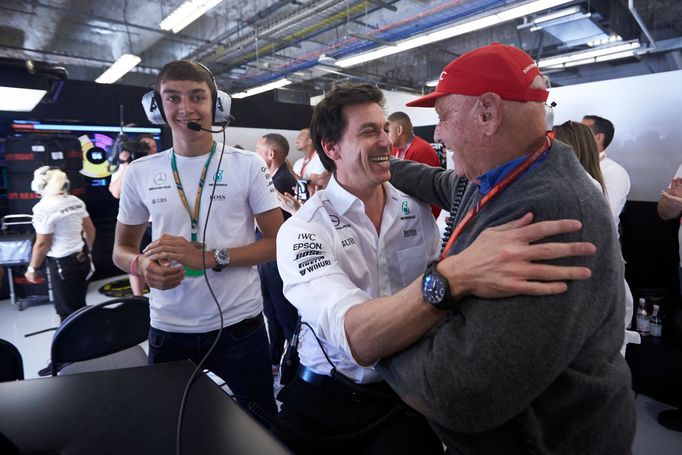 F1, VC USA 2017: Toto Wolff a Niki Lauda