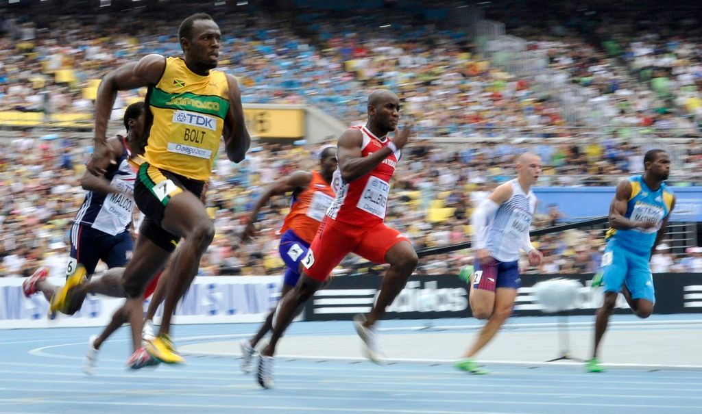 MS v atletice: Bolt a Maslák