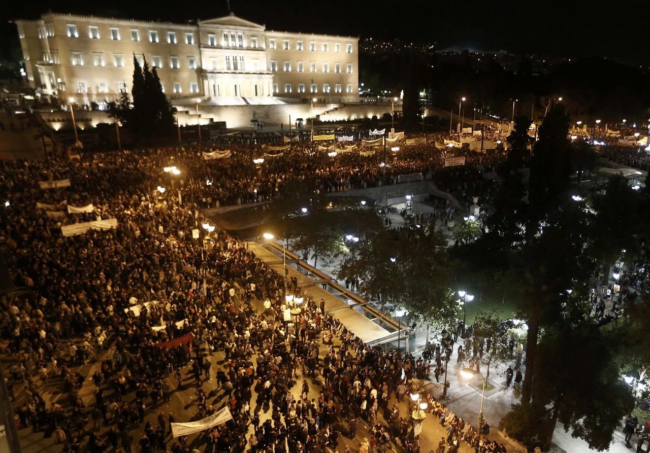 Stávka v Řecku
