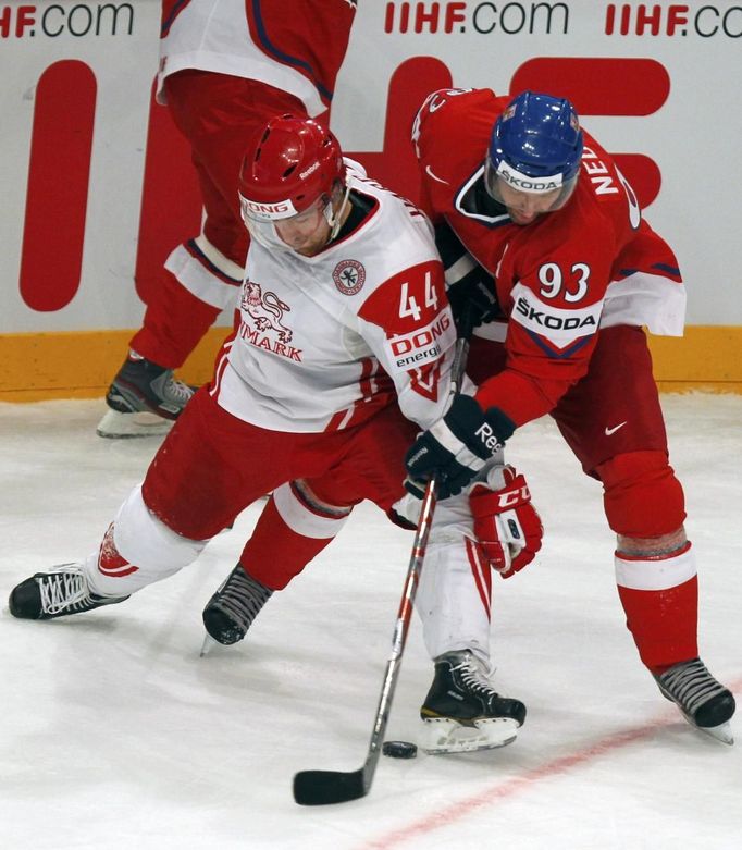 MS v hokeji 2012: Česko - Dánsko (Hardt, Nedvěd)