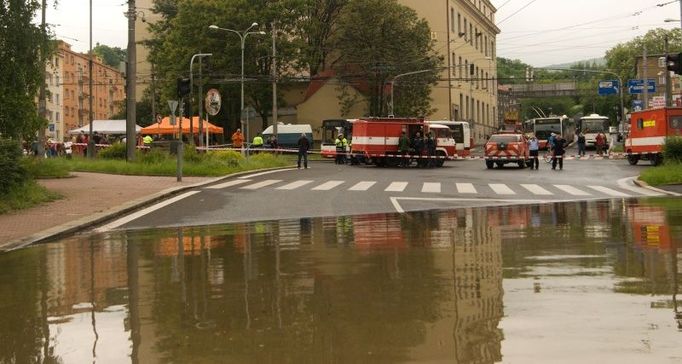 Labe v ulicích Ústí