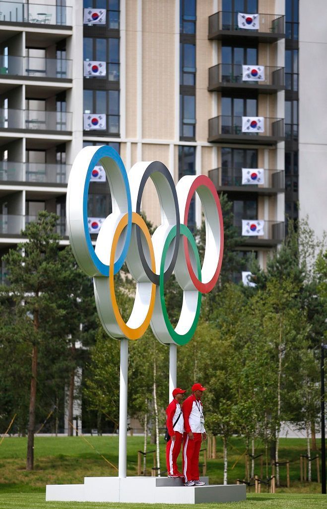 Olympijský park, sportoviště pro olympijské hry v Londýně 2012