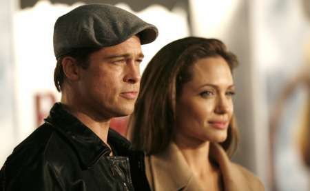Angelina Jolie a Brad Pitt.