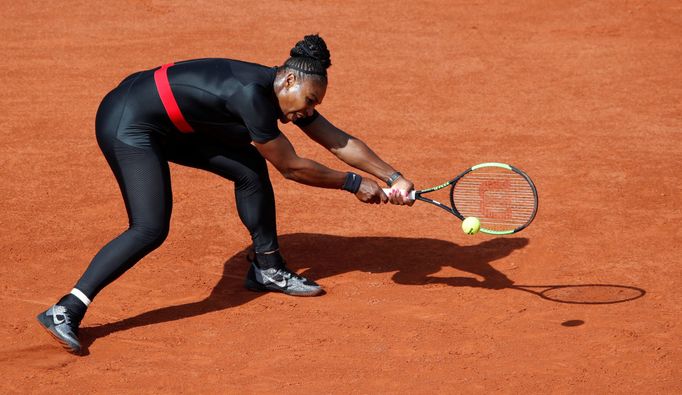 Serena Williamsová v prvním kole French Open 2018