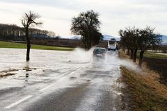 Na Břeclavsku evakuovali několik domů kvůli sesuvům půdy