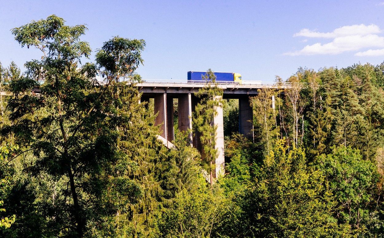 Šmejkalka most D1 dálnice