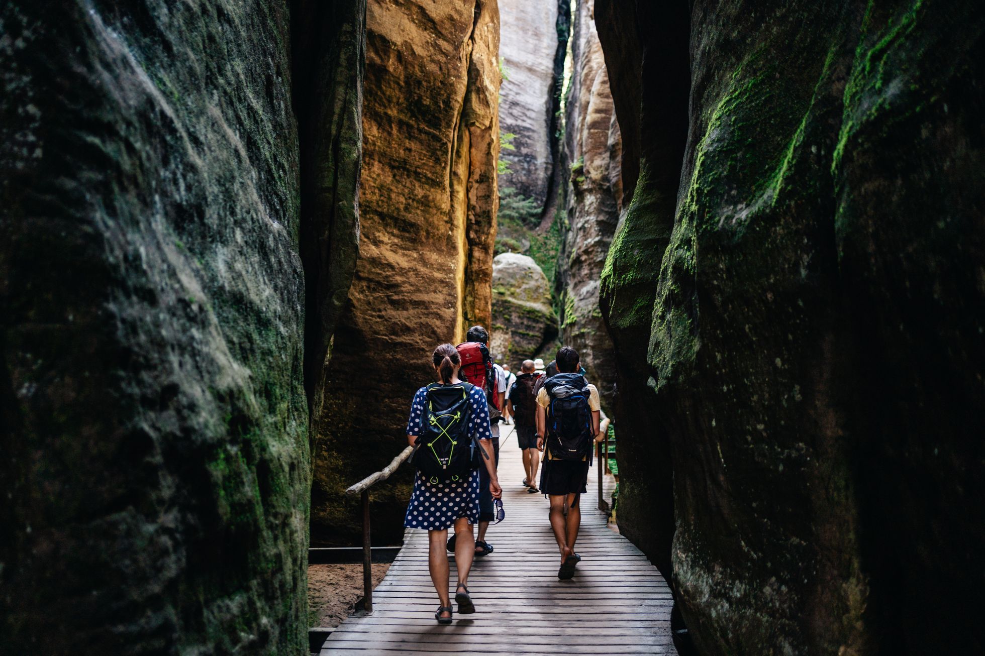 Adršpach skalní útvary