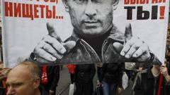 Protesty v Rusku - pochod milionů