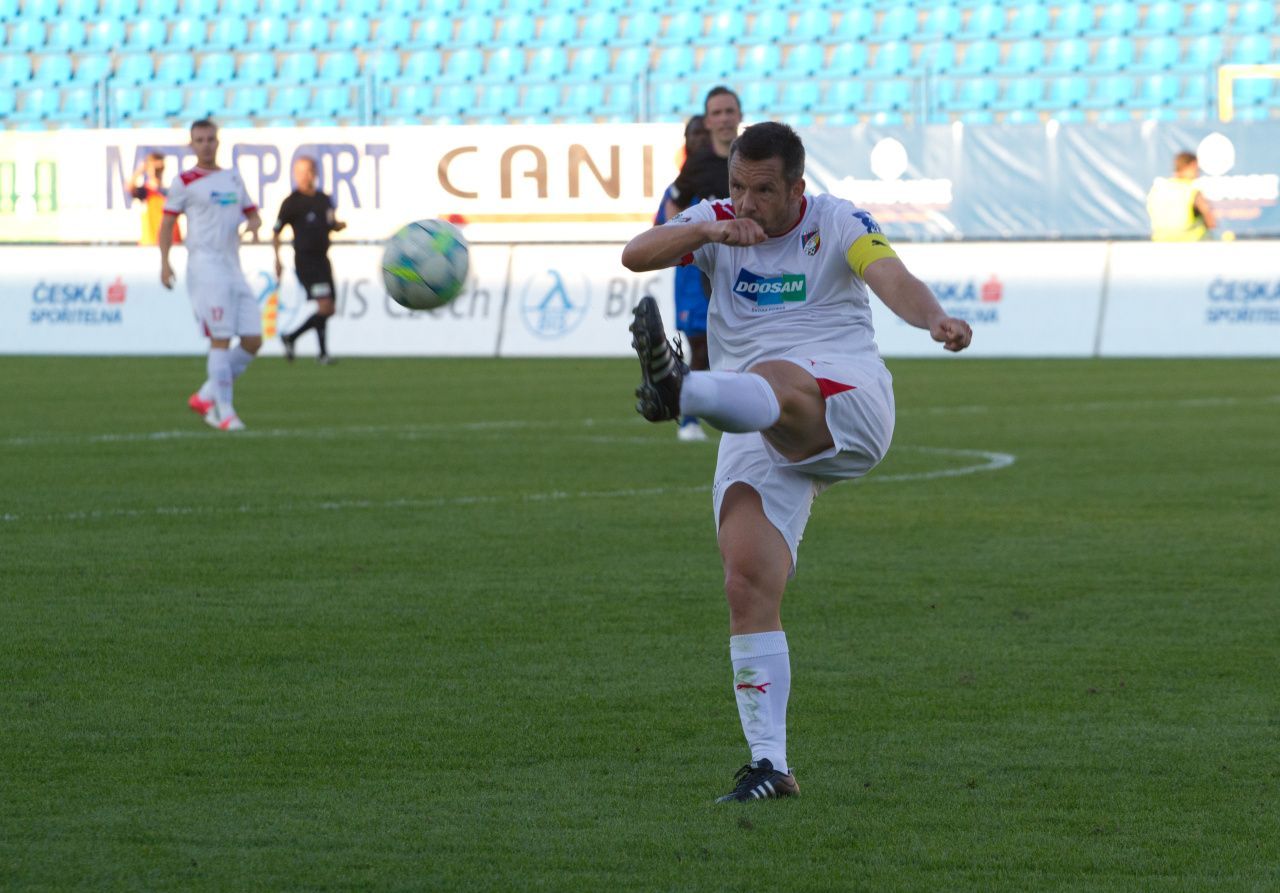 Pavel Horváth v zápase Ostrava - Plzeň