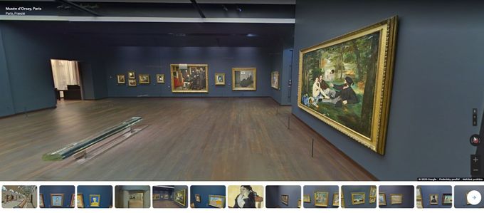 Virtuální prohlídka Musée d'Orsay
