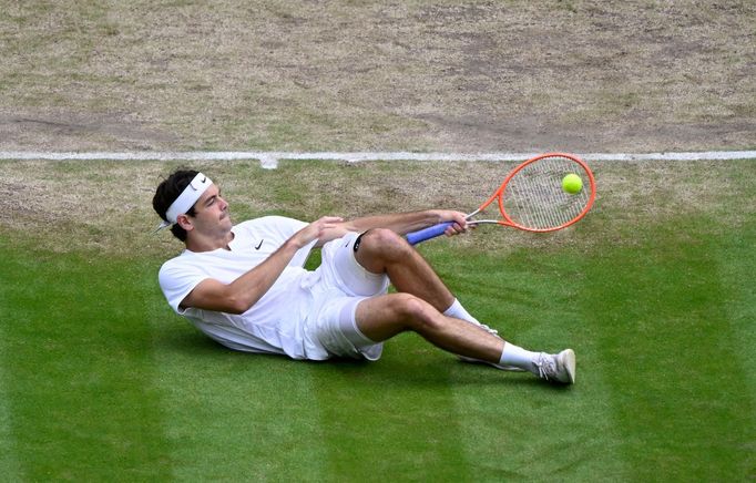 Wimbledon 2022, čtvrtfinále (Taylor Fritz)