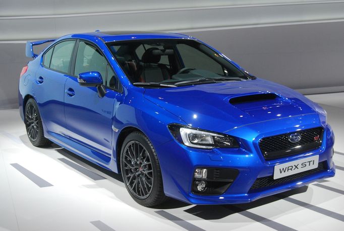 Produkční verze rychlého Subaru WRX STi