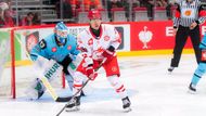 Hokejová Liga mistrů 2019/20, Třinec - Lahti: Tomi Karhunen a Jiří Polanský