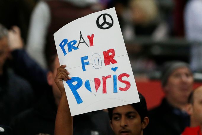 England v France - International Friendly - Wembley Stadium, London, England - 17/11/15 Fan with a banner Action Images via Reuters / Carl Recine Livepic EDITORIAL USE ON