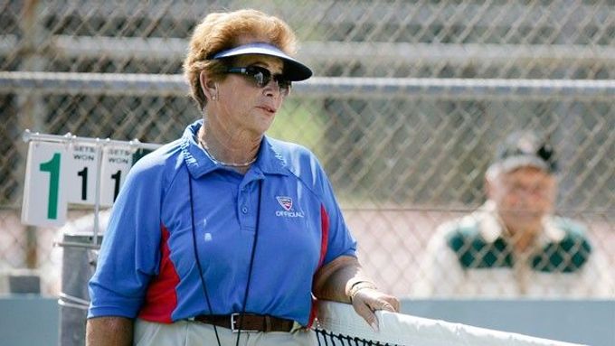Zatčená tenisová rozhodčí Lois Goodmanová