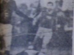 Dobový snímek z utkání Dukly se Spartou (Spartakem Sokolovo)