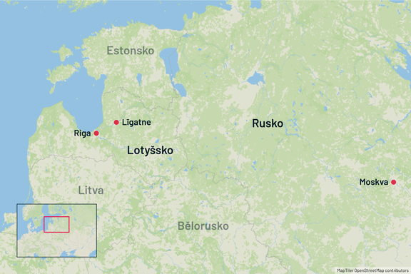 Ligatne se nachází asi 70 kilometrů severovýchodně od Rigy.