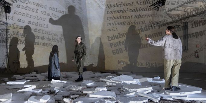 Lucie Roznětínská, Antonie Rašilovová a Gabriela Míčová.