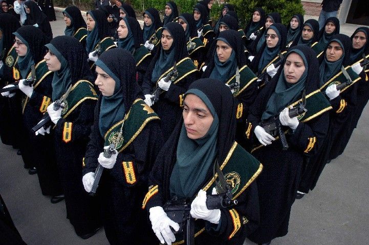 Íránské policistky