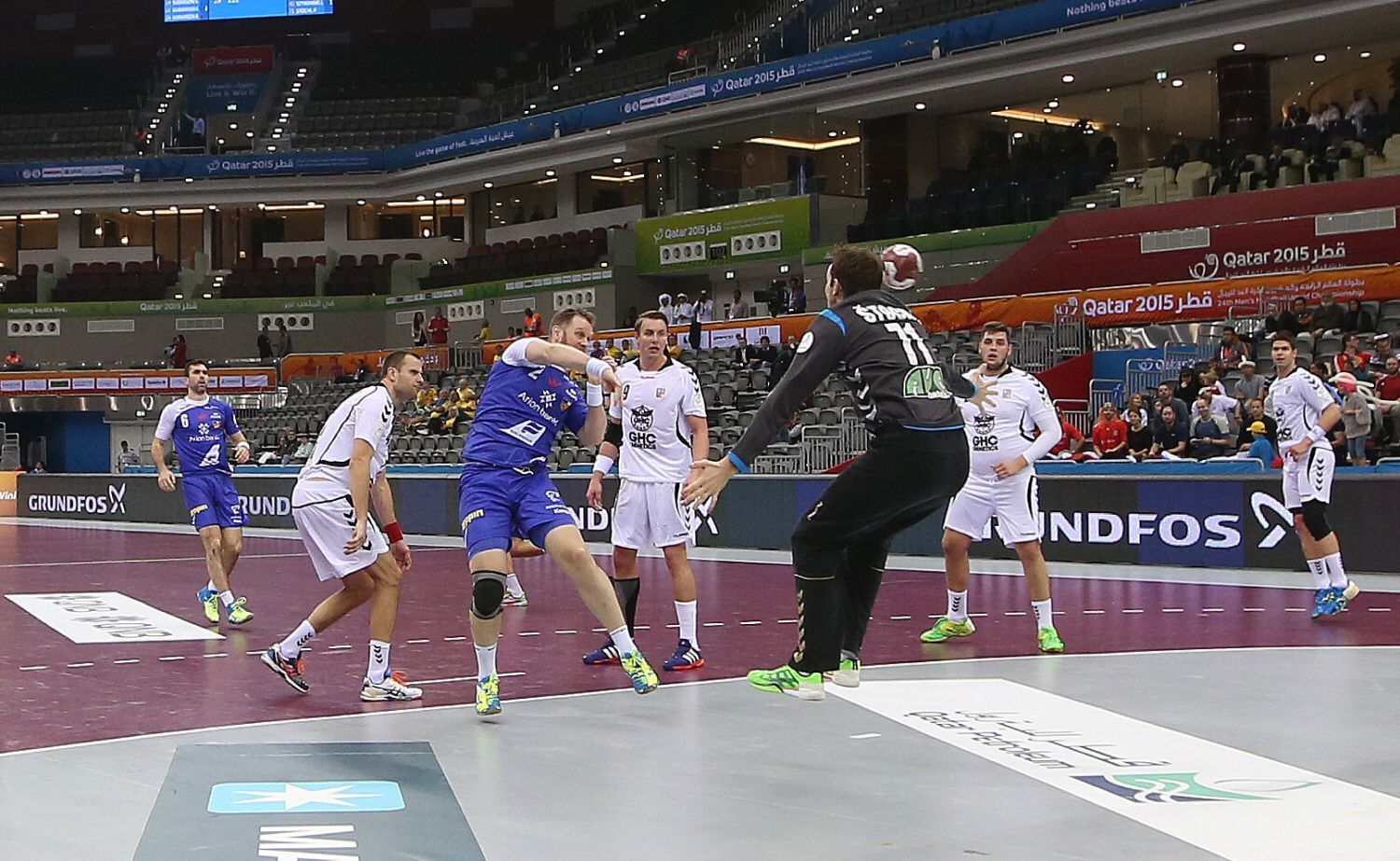 MS v házené Česko-Island: