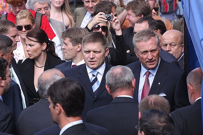 K Muzeu se přišel podívat i slovenský premiér Robert Fico