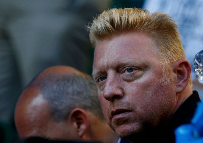 Boris Becker na Australian Open 2014