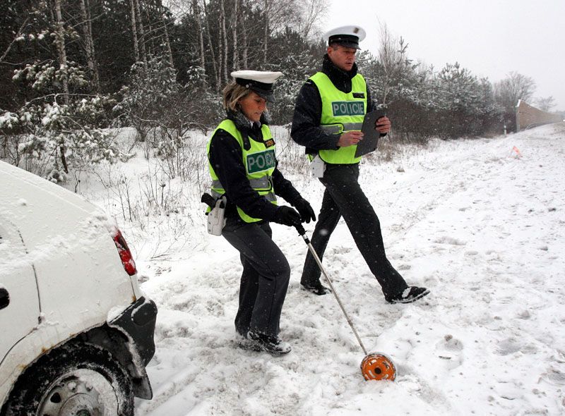 Policisté označují nehodu