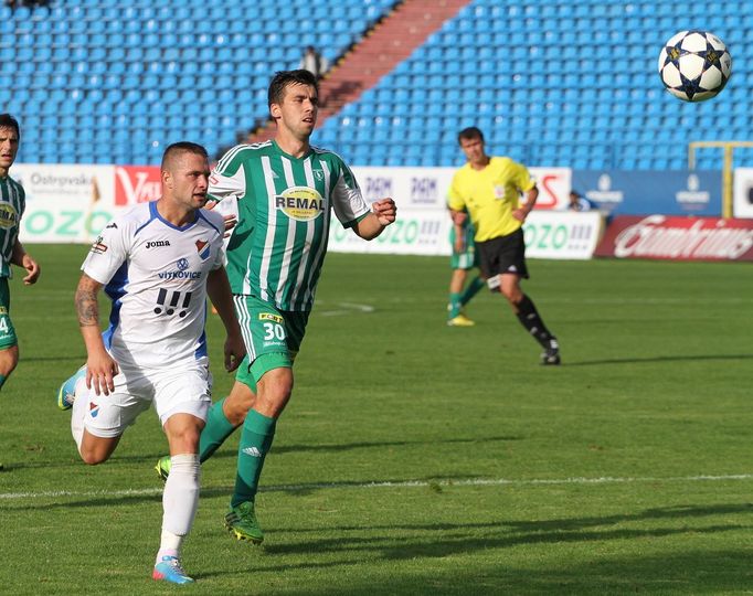 Fotbal, GL, Baník - Bohemians: Jakub Štochl (30)