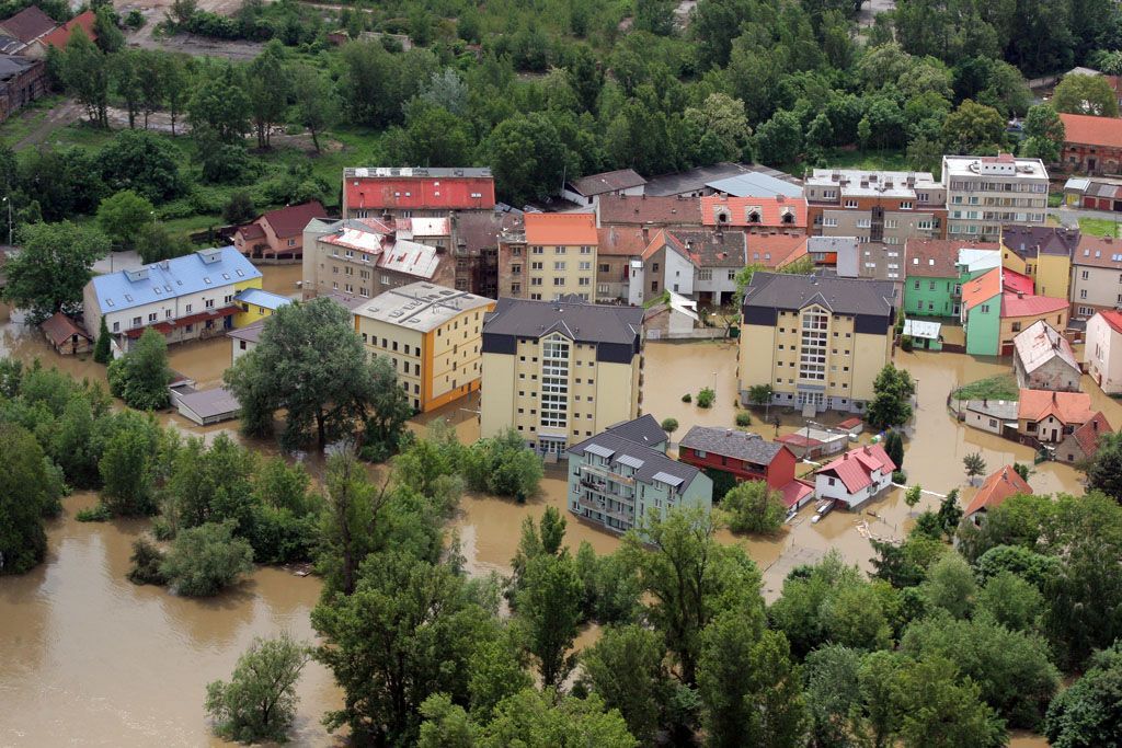 Letem nad zatopeným světem