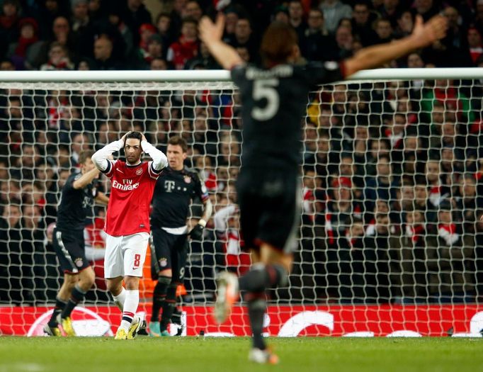 Fotbal, Liga mistrů Arsenal - Bayern: Mikel Arteta