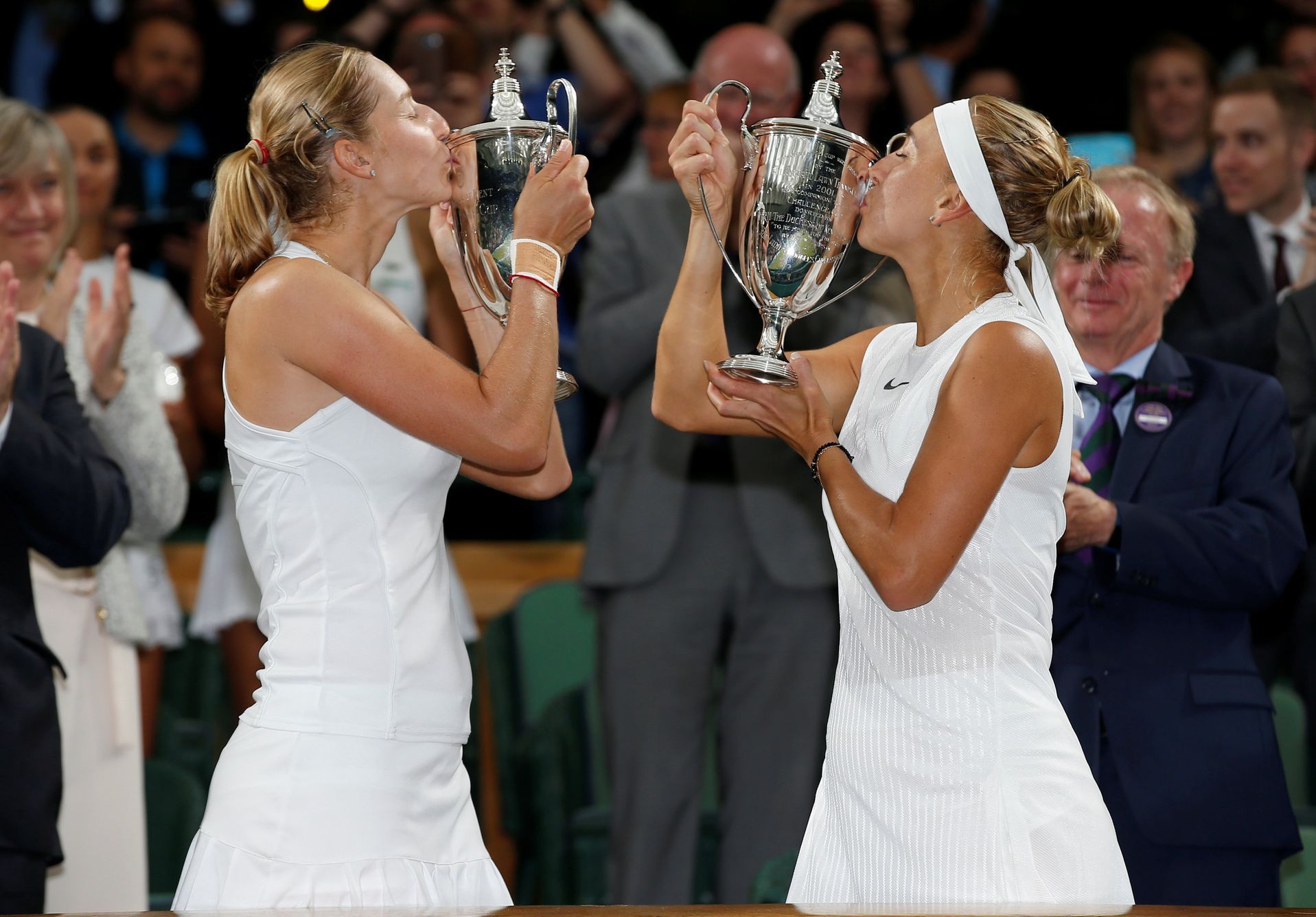 Wimbledon 2017: Jekatěrina Makarovová a Jelena Vesninová