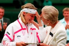 tenis, Wimbledon 1993, Jana Novotná po prohraném finále