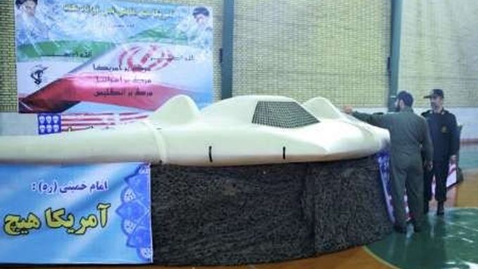 Bezpilotní dron RQ-170 Sentinel, kterého se zmocnil Írán.