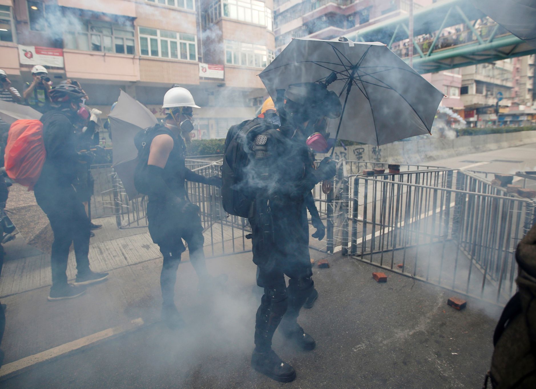 Demonstrace v Hongkongu, 21. a 22. 9. 2019