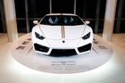 Lamborghini, kterému požehnal papež, má nového majitele. Na charitu půjde 18 milionů