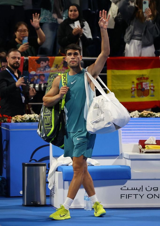 Jiří Lehečka - Carlos Alcaraz, Dauhá 2025