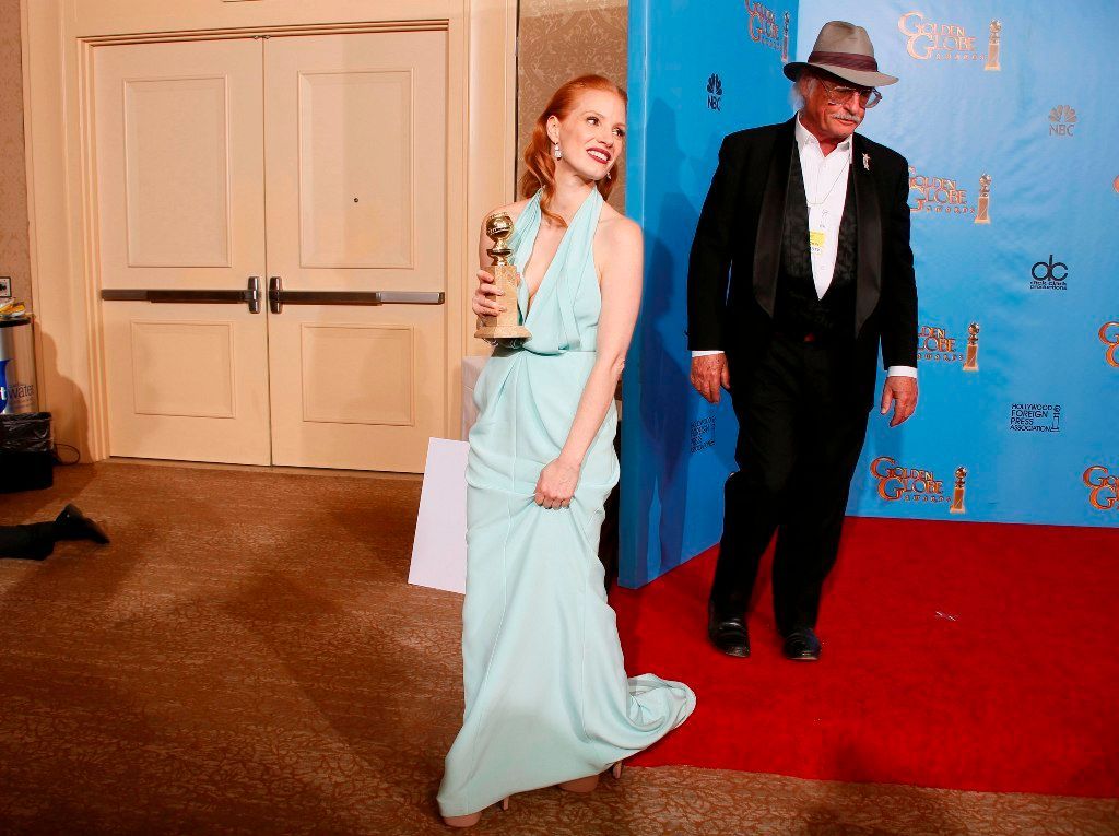 Zlaté globy - Jessica Chastain