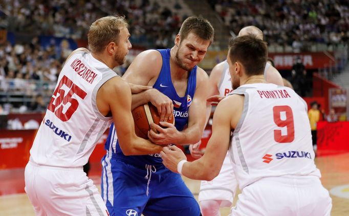 basketbal, MS 2019, Česko - Polsko, Martin Peterka