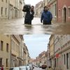 Srovnání / Německo / Povodně / Pirna / 4.6.