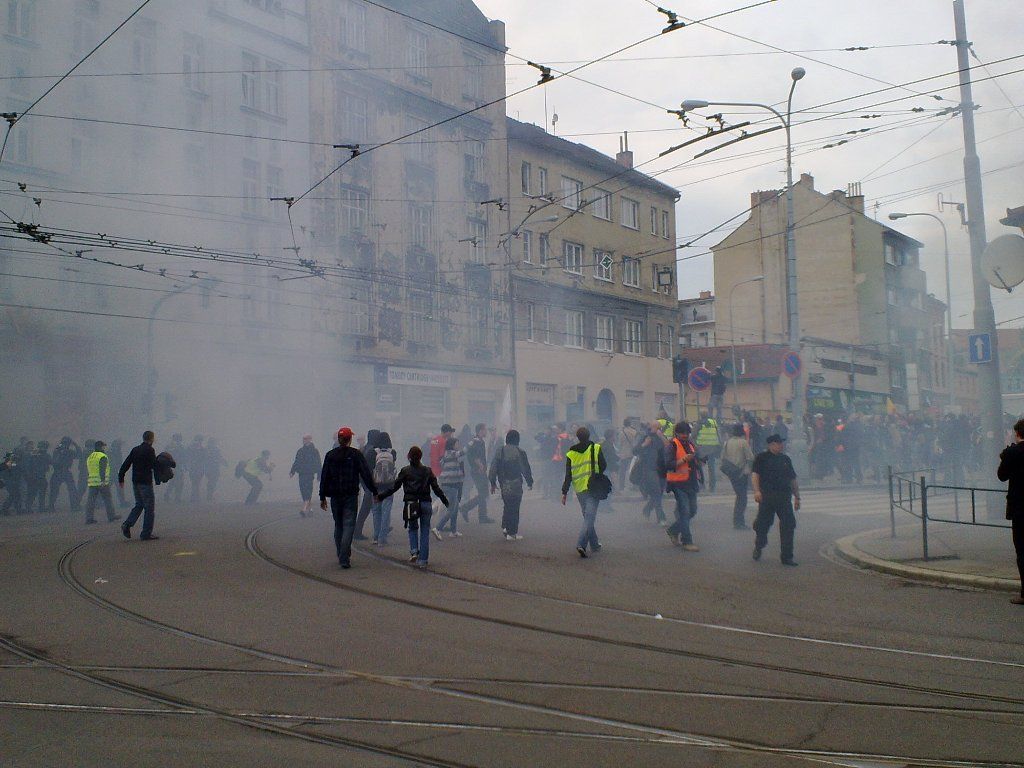 Brno - demonstrace