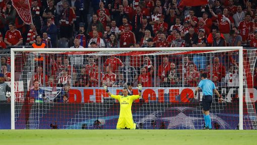 Semifinále Ligy mistrů 2018, Bayern - Real: Keylor Navas
