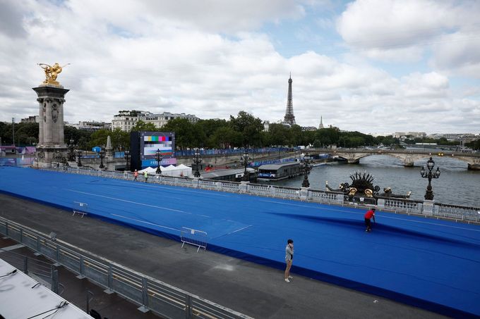 OH 2024 v Paříži: Pont Alexandre III