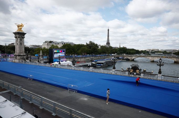 OH 2024 v Paříži: Pont Alexandre III