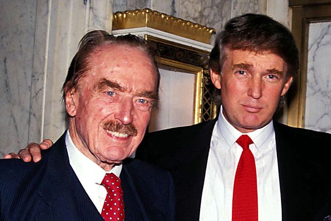 Donald Trump s otcem Fredem.