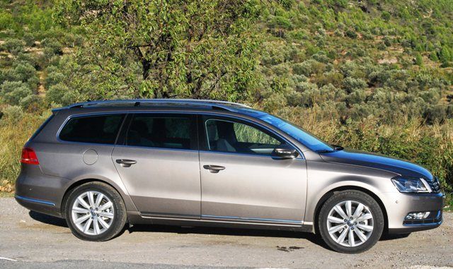 První test nového passatu