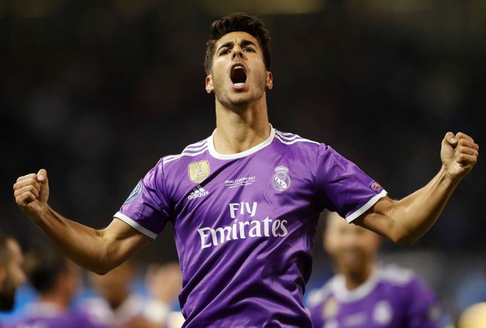 Finále LM, Real-Juventus: Marco Asensio, gól na 4:1