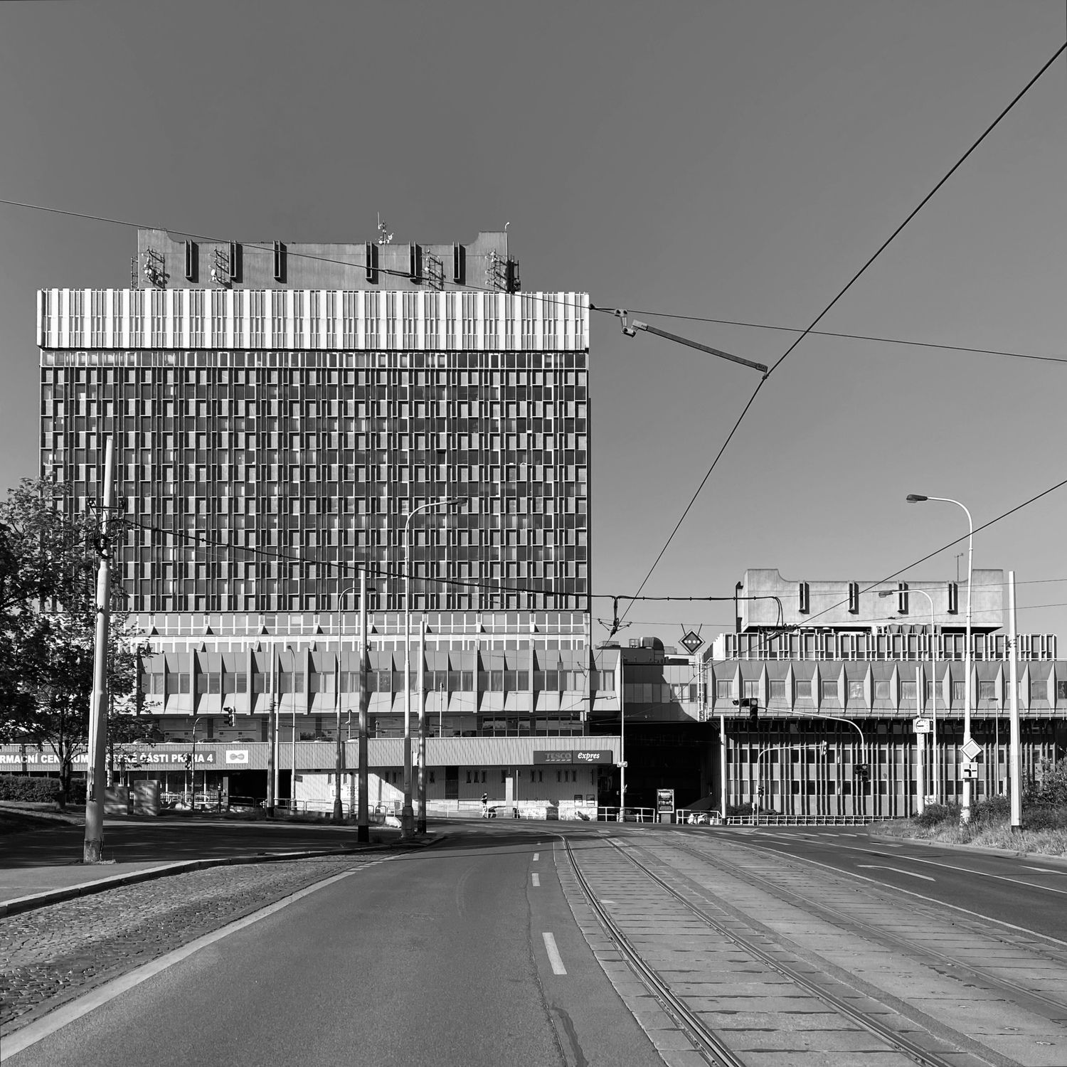 brutalismus praha architektura