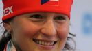 Veronika Vítková si ve sprintu doběhla pro stříbro (Hochfilzen 2013)