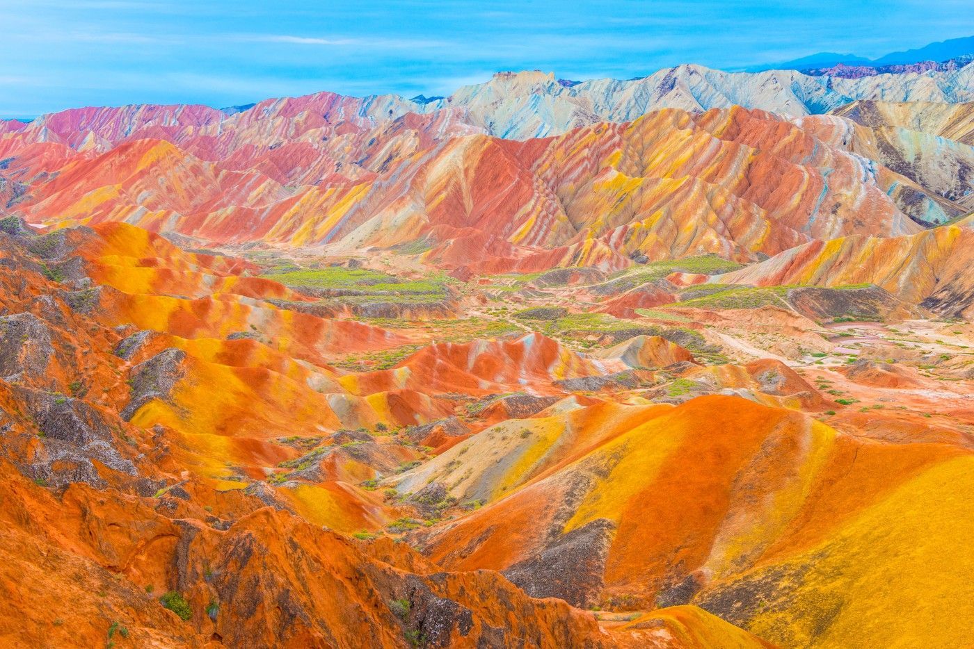 Duhové hory v Číně