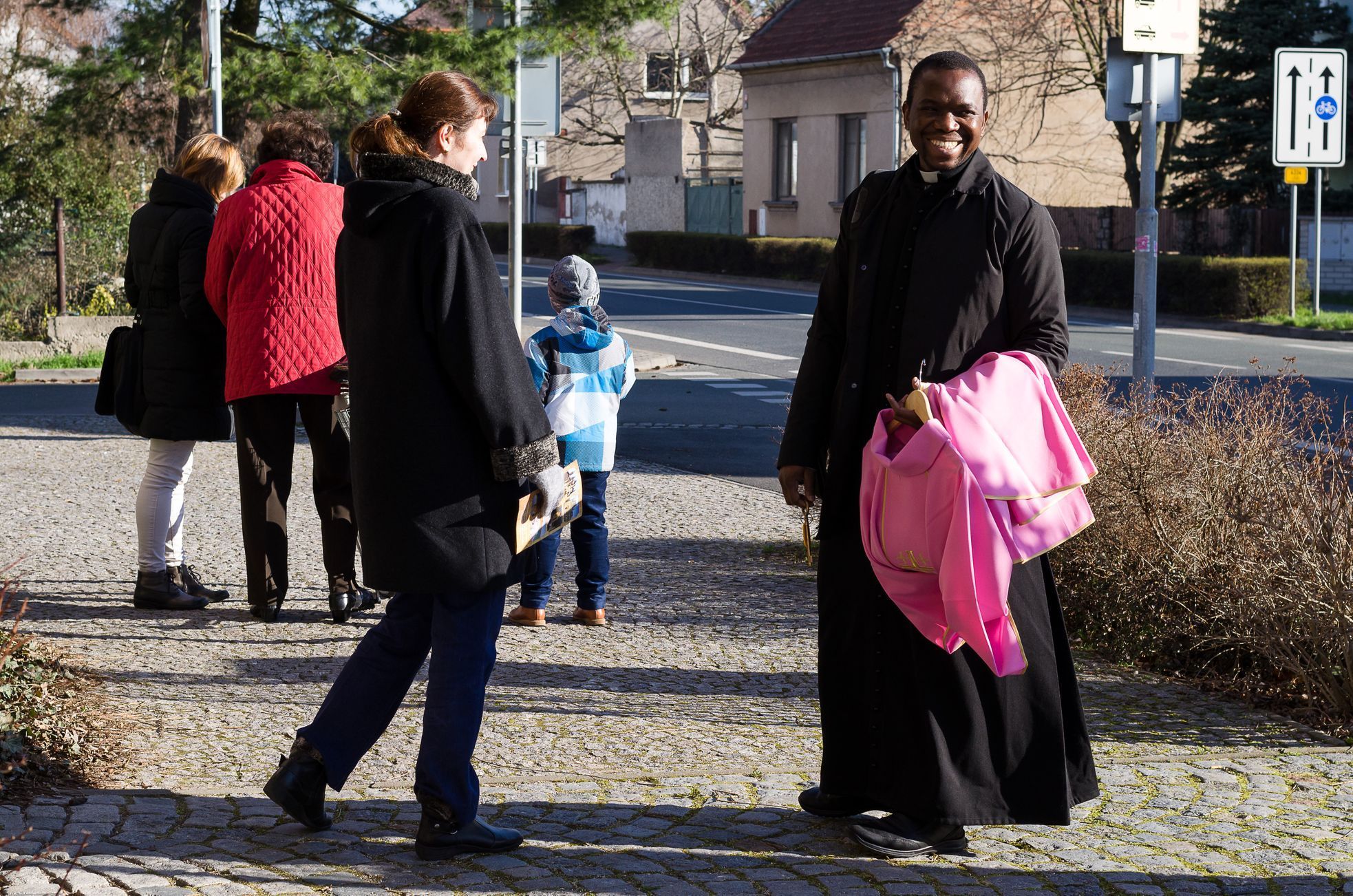Misionářem v Česku. Georges Mondo Makonzo v Kolíně.